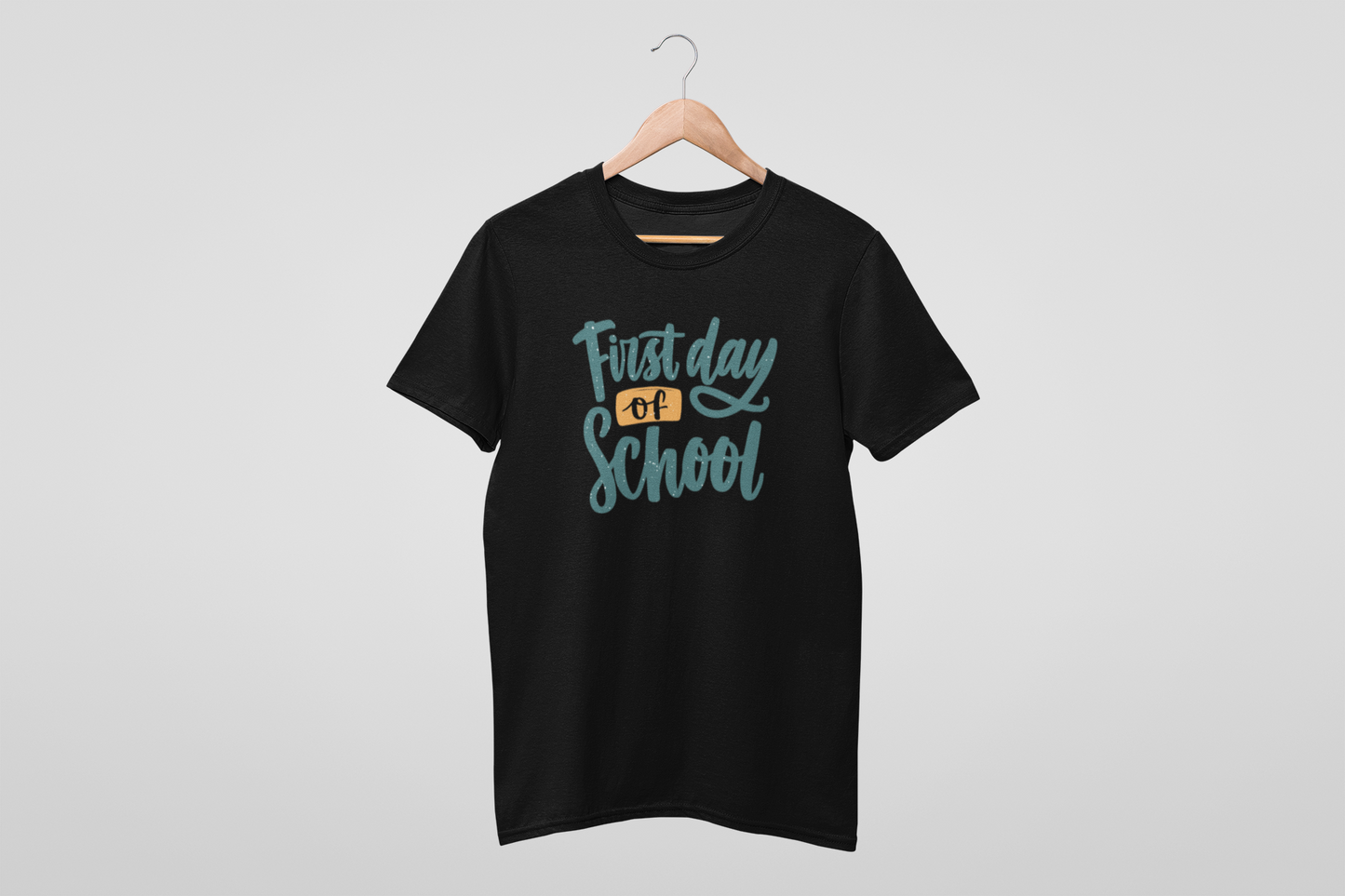 Stand Out on Your First Day of School: Stylish 'First Day of School' Shirt