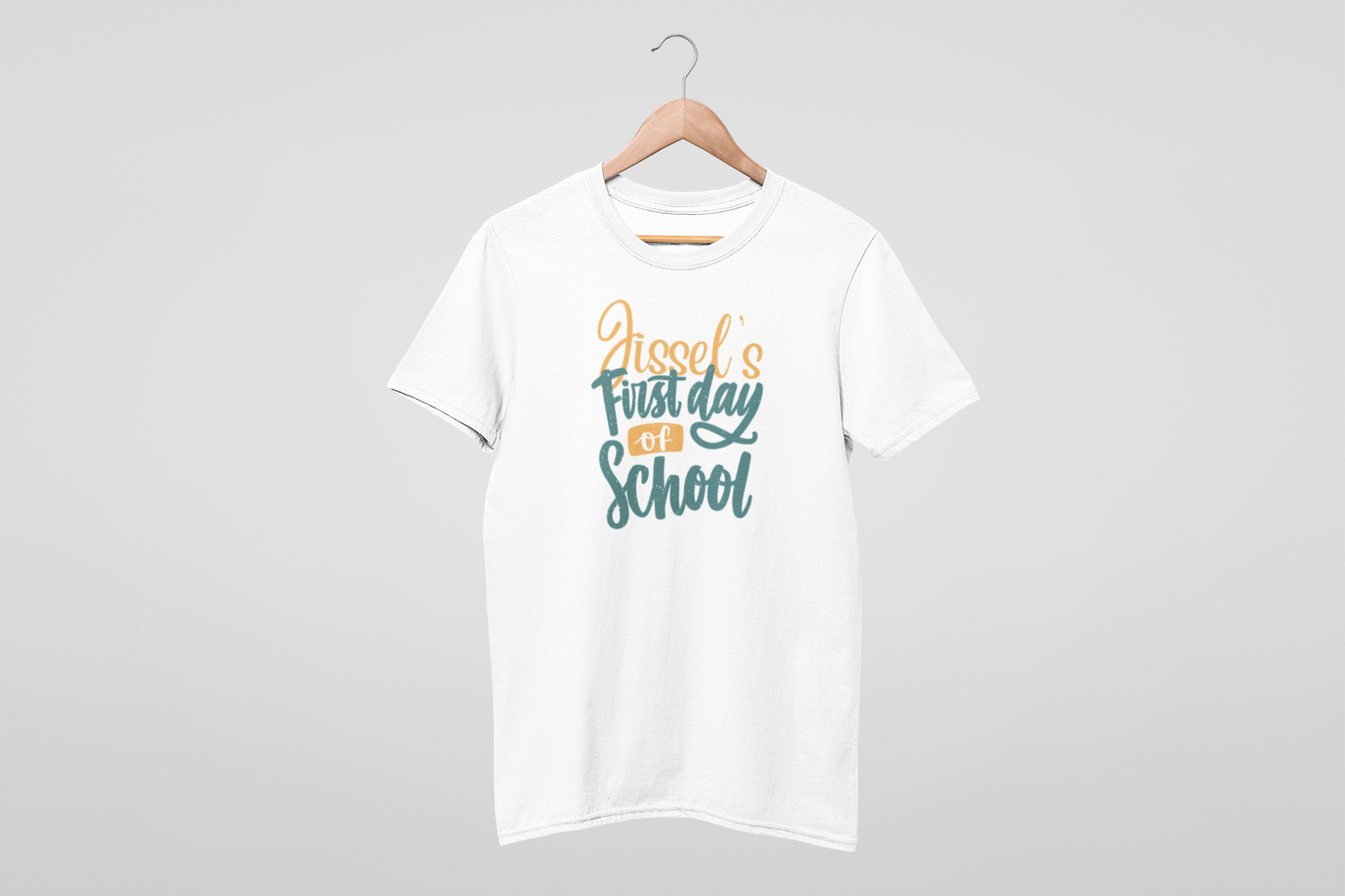 Stand Out on Your First Day of School: Stylish 'First Day of School' Shirt