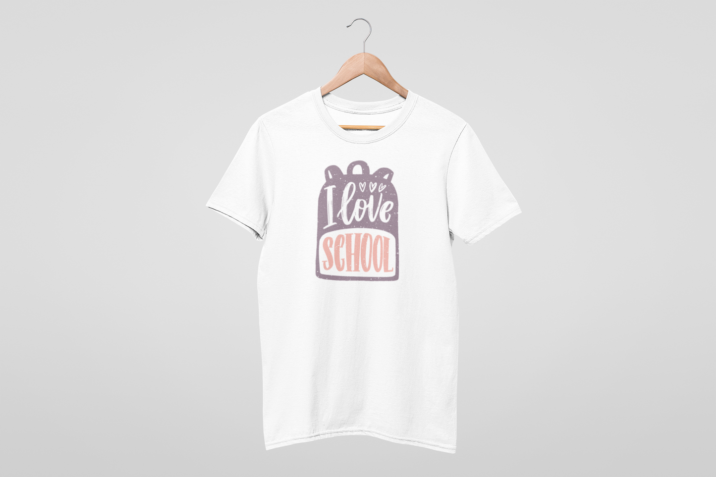 More Academic Spirit Than You Know What to Do With:'I Love School' T-Shirt